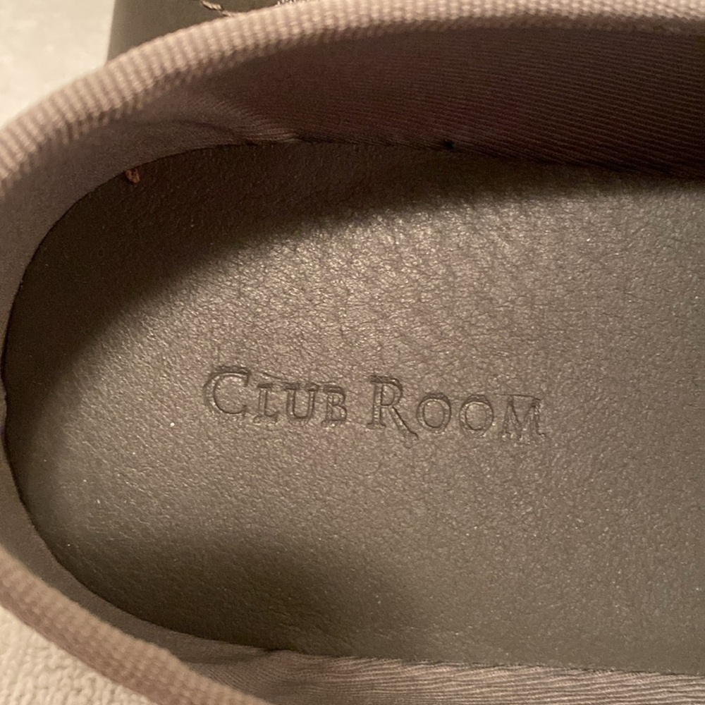 Club Room Men's Slip-On Casual Shoes - Tan…size 12M - Picture 6 of 7